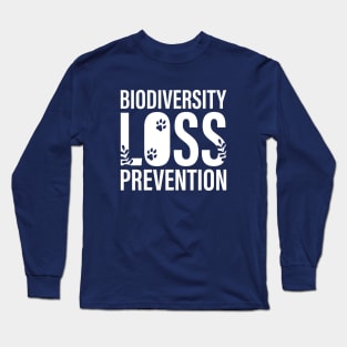 Biodiversity loss prevention Long Sleeve T-Shirt